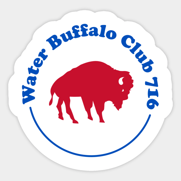 Water Buffalo Club 716 Sticker by Water Buffalo Club